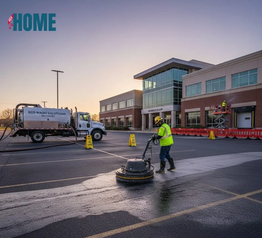 Commercial Parking Lot Work