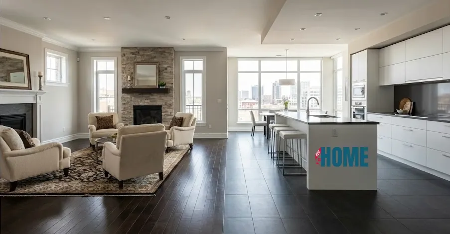 dark flooring effects