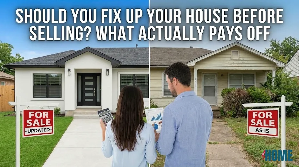 fix up your house before selling