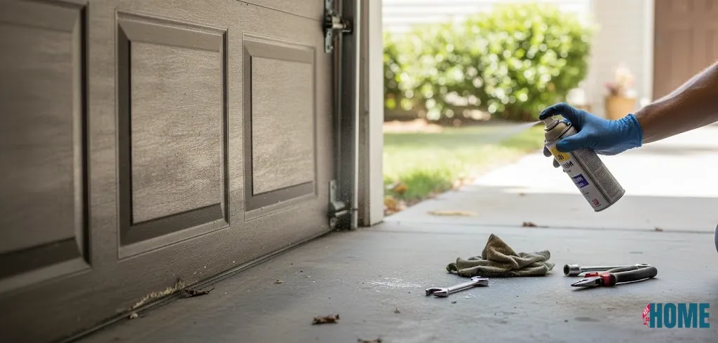 Garage door maintenance