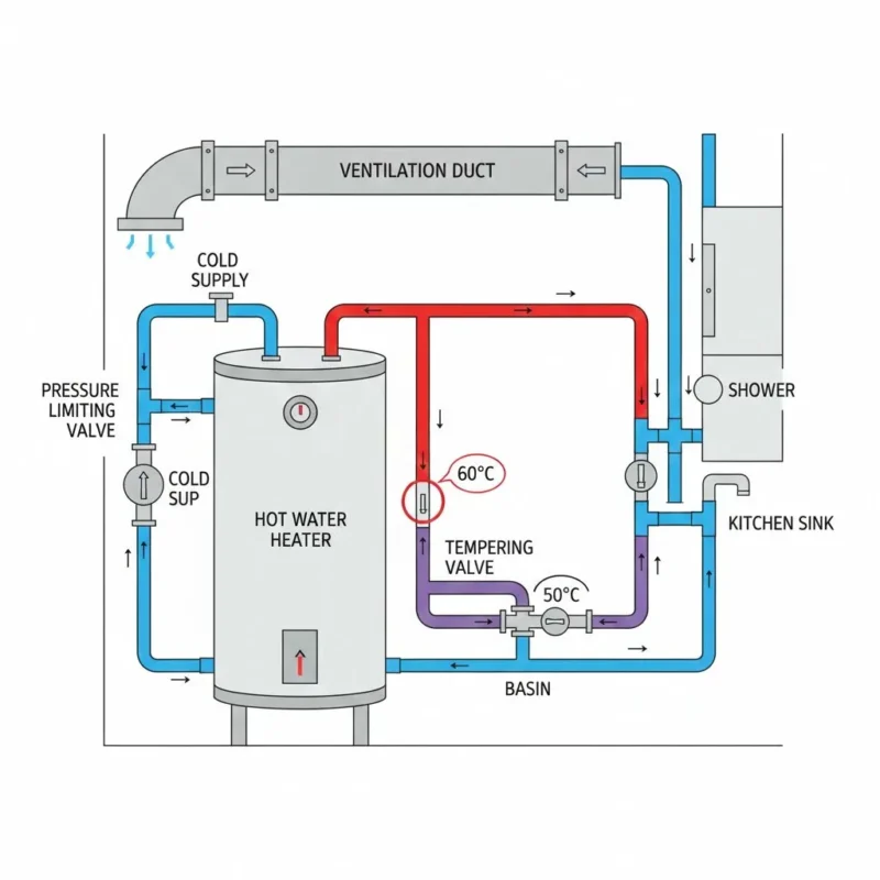 Hot Water, Pressure, Ventilation