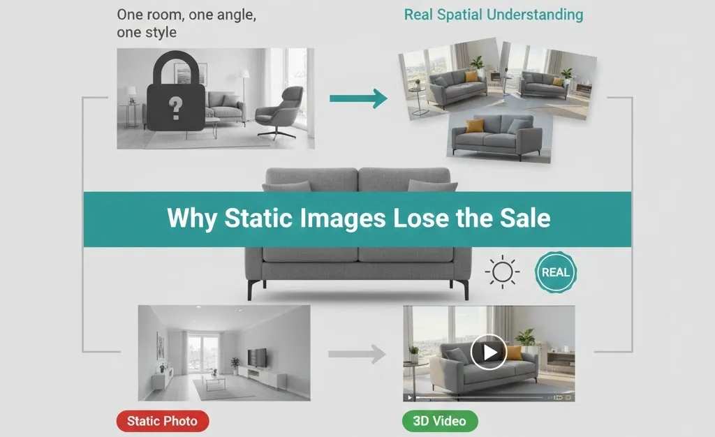 Static Images Lose the Sale