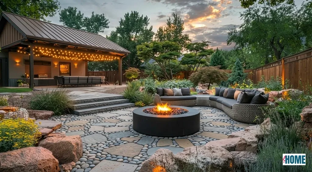 Backyard oasis design