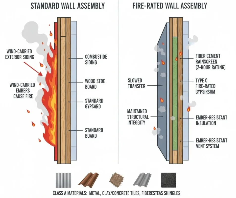 Fire-Rated Wall Assemblies