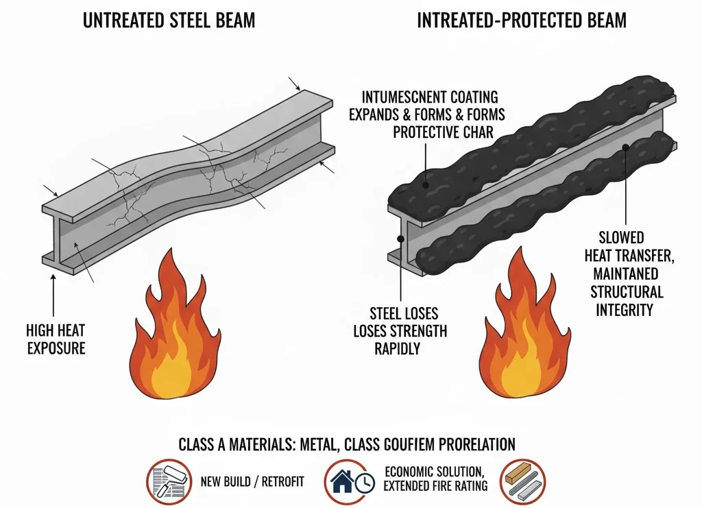 Intumescent Coatings and Structural Protection