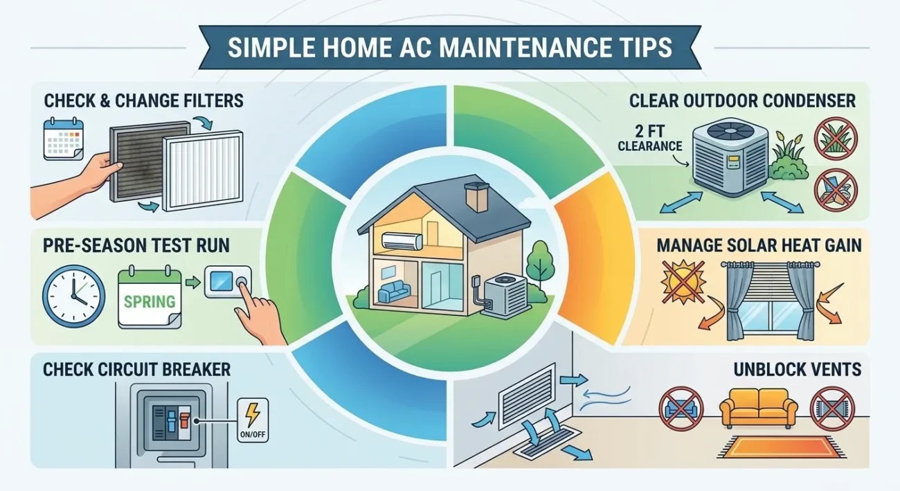 Simple Home AC Maintenance Tips