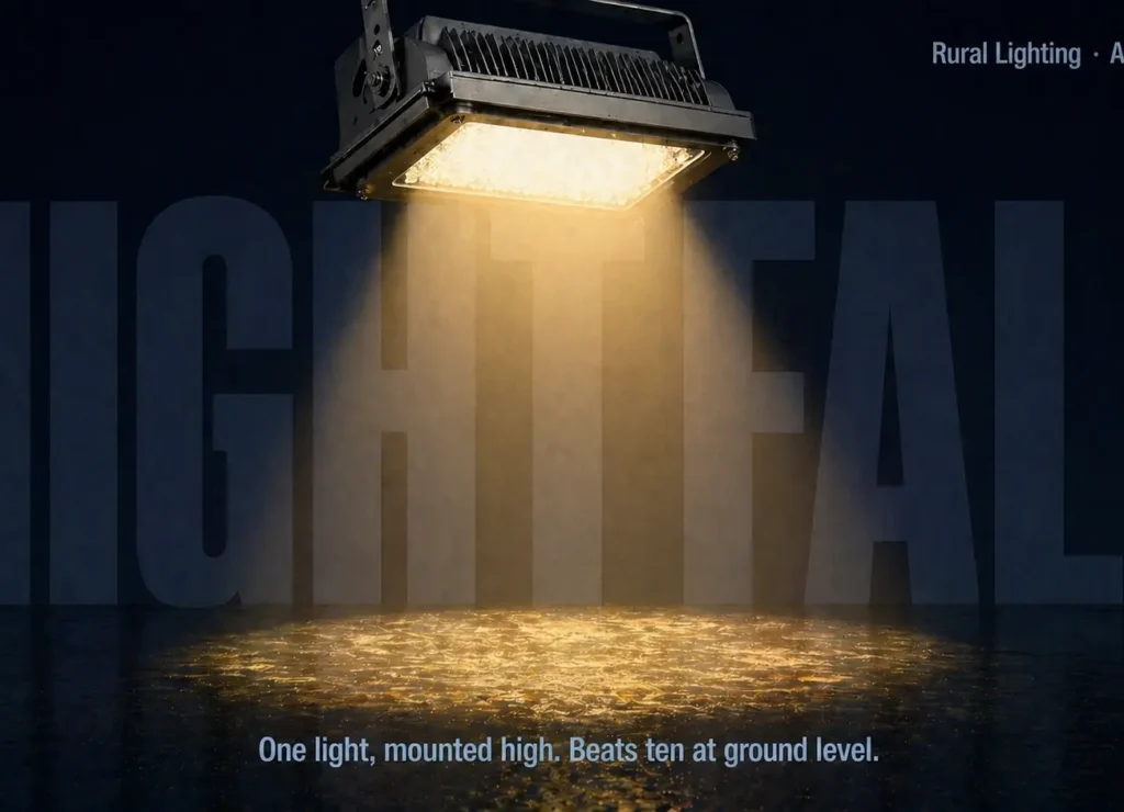 How to Light a Large Backyard When You Don't Have Streetlights Doing the Work