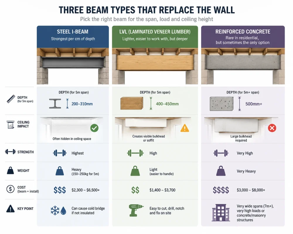 three-beam-types