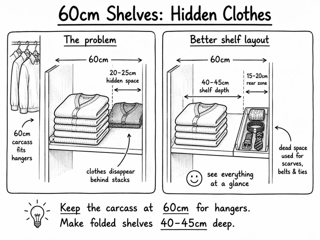 60cm Deep Shelves