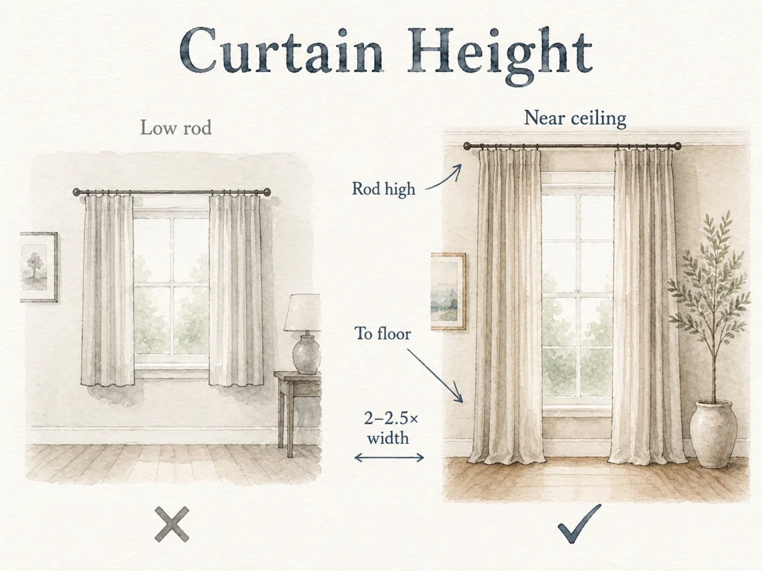 curtain-height