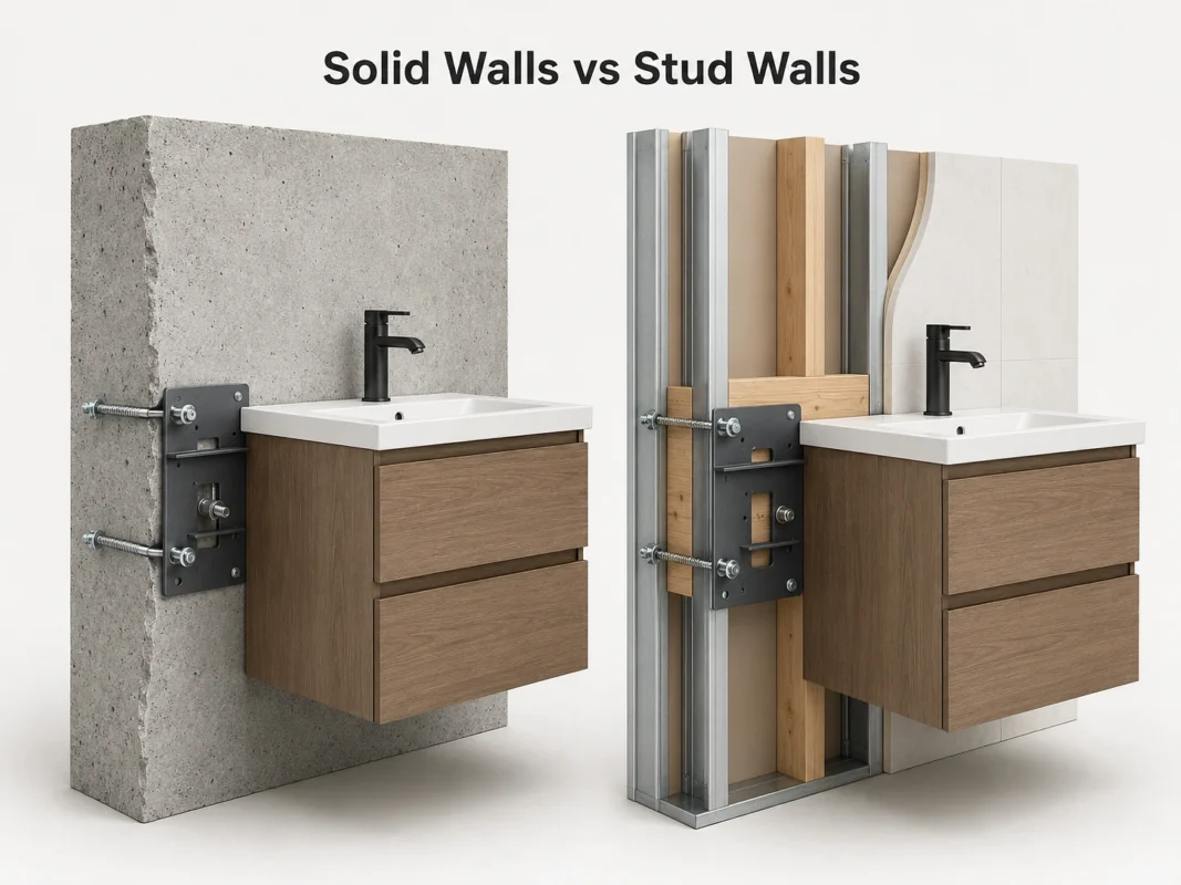Solid Walls vs Stud Walls