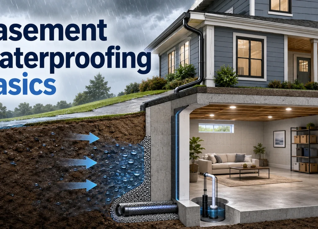 Basement Waterproofing Basics