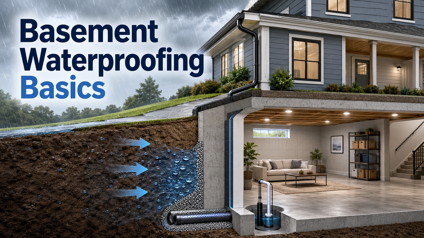 Basement Waterproofing Basics