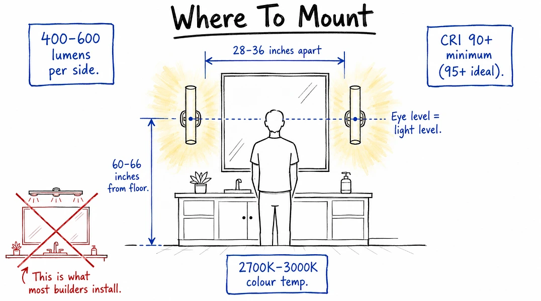 Mounting specifications