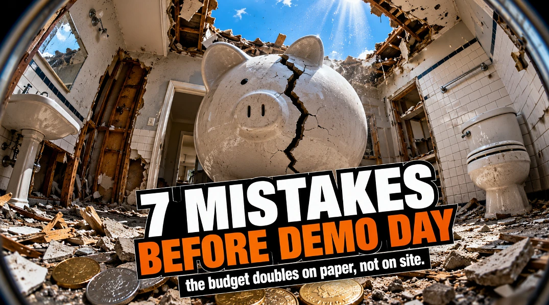 Renovation problems don't start during construction. They start earlier, when everything was still on paper and the decisions felt small