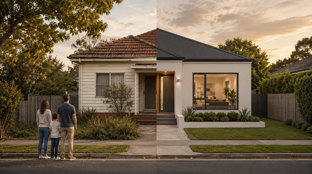 Same block, same street you love, two versions of the house. The decision is which one the numbers and the structure actually point to