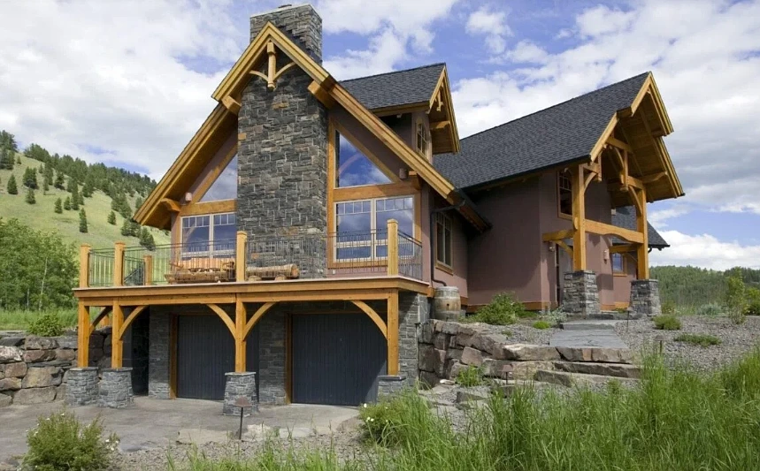 Timber frame kit vs custom builder
