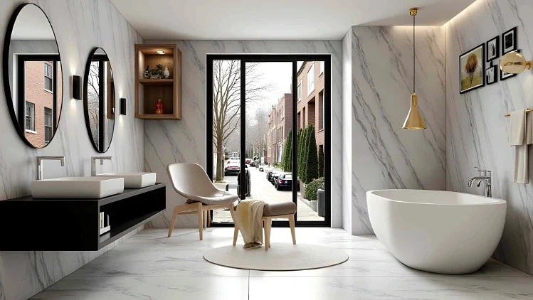 Feature a Statement Freestanding Tub