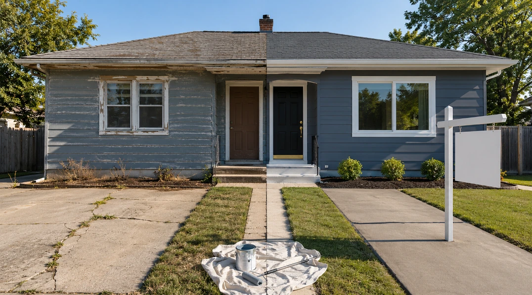 Same house, same owner, same list of jobs. The only thing that changed was who was about to look at it