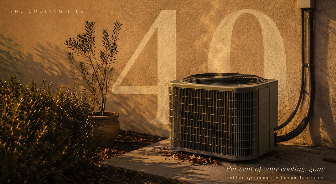 Still running, still cooling eventually, and quietly burning a great deal more to do it