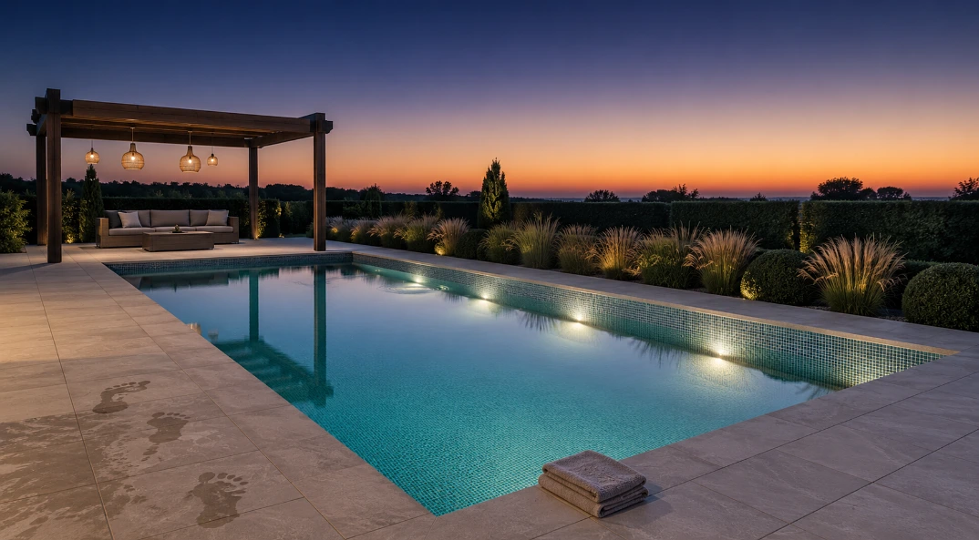The pools that consistently look best choose one direction and execute it, rather than stacking features on top of each other