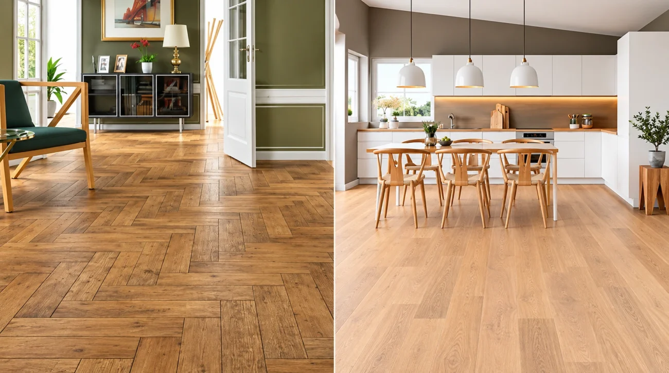 Wood Effect Tiles vs Real Wood Floor